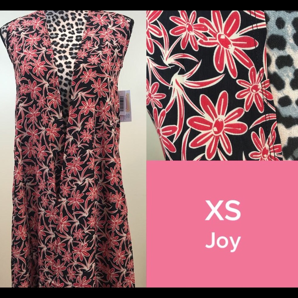 LuLaRoe Joy Longline Vest